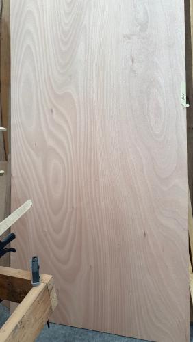 A piece of 12mm Okoume marine plywood